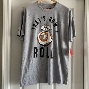 Star Wars BB- 8 Shirt Size XL Mens